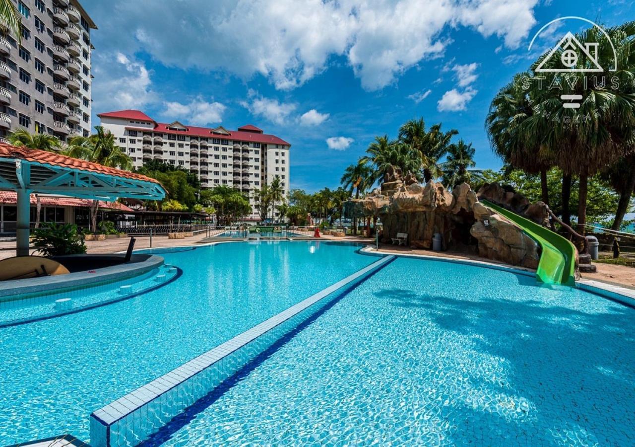 Port Dickson 10Pax 3Br Glory Beach Resort Seaview Eksteriør bilde